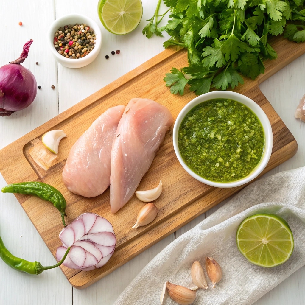 Salsa Verde Chicken ingredients