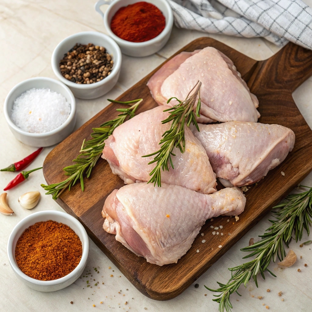 crispy-chicken-thighs-ingredients