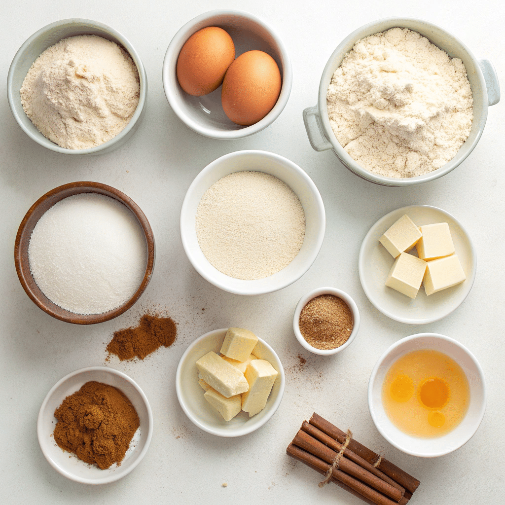 Snickerdoodle cookie ingredients for ice cream sandwich